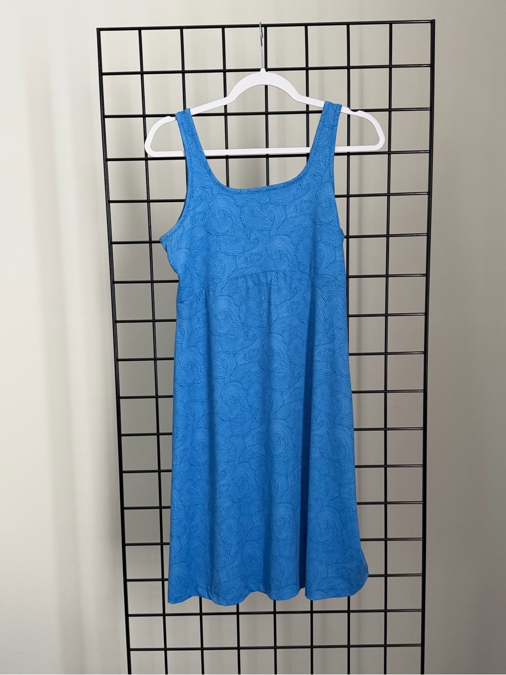 Columbia Blue Tank Mini Dress